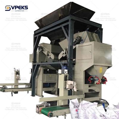 Intelligent Charcoal Packing Machine PLC Control Coal Bagging Machine Weighing 2-25KG