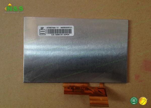 5 Inch 480×272 Resolution Innolux LCD Panel AT050TN34 V.1 For Notebook / Laptop