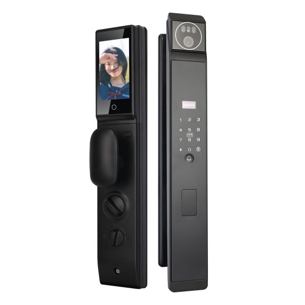 Qleung S940max Fully Automatic Lock with 3D Face Recognition and Palm Vein Unlock Tuya Smart Home Door Lock