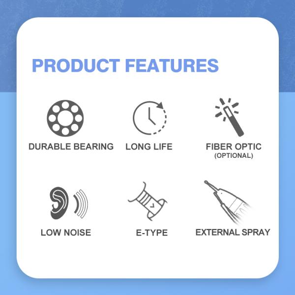 Прямая низкоскоростная зубная ручка зубной имплантат прямая ручка внешняя зубная ручка