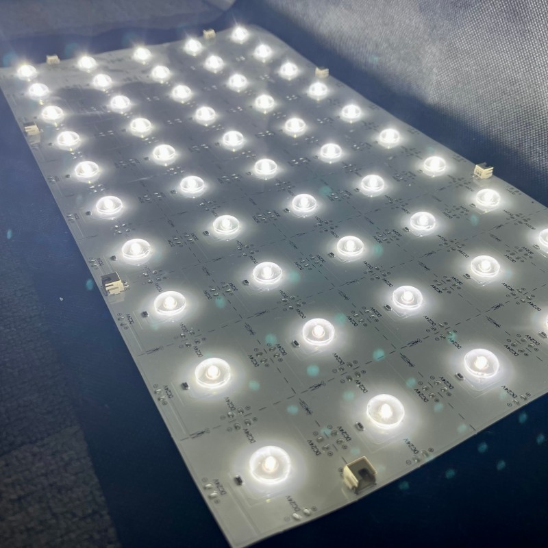2835 Led Sheet DC12V 50Leds With 170 Degree Lens For Curved Light Boxes