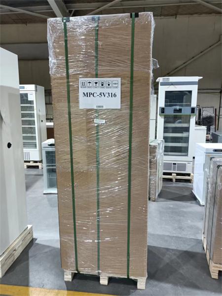 316L Upright Pharmacy Medical Refrigerator Cabinet Fridge For Vaccine Storage Hospital Laboratory