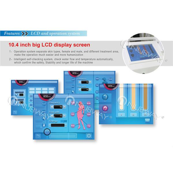 Medical laser manufacturer germany 20*12 big spot 808nm Diode Laser hair Removal