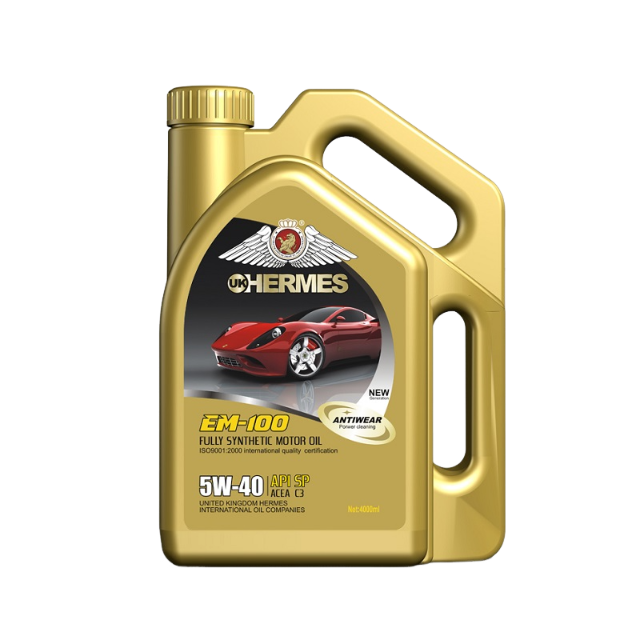 EM-100 API SP 5W-40 Ester Full Synthetic Gasoline Engine Oil 4L | OEM Motor Oil Manufacturer