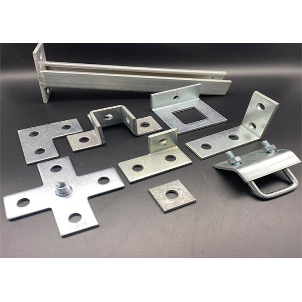 Strut Fittings Electrical Galvanized Custom Shape Channel Fittings
