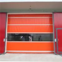 Porte rapide en PVC à réduction de bruit avec moteur à fréquence variable dédié, style d'ouverture automatique, réduction du bruit jusqu'à 30 dB