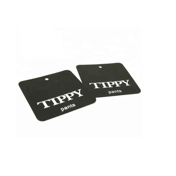 CE SGS Biogradable Glossy Lamination 1mm Printed Swing Tags