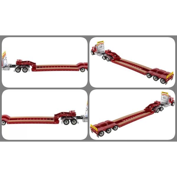 Diecast Masters International Flatbed Truck DM TRAILER Alloy Container Head Model 71016 1:50 Scale