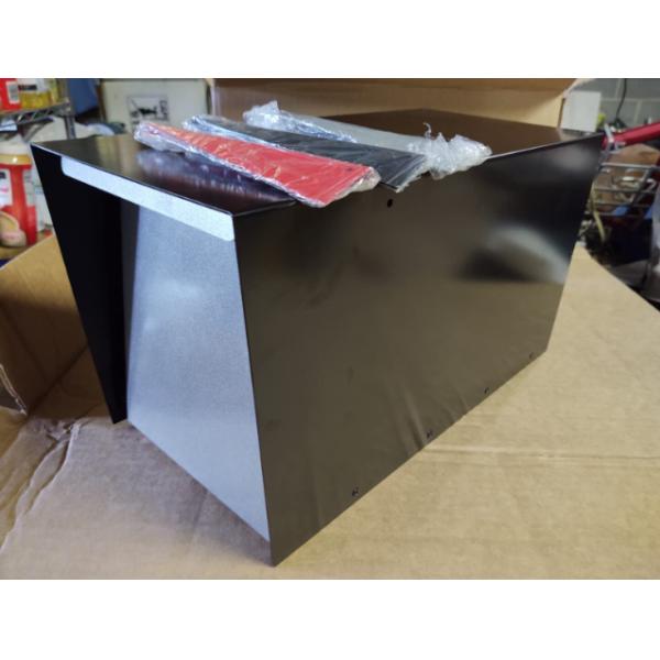 US Mailbox Wall Mount Home Cast Iron Outdoor Mailboxes Black or White Construction