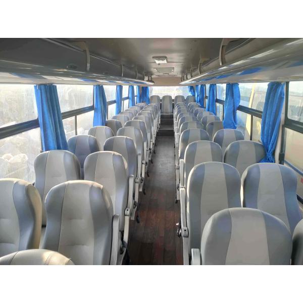 Right Steering Bus Yutong Front Engine Coach Zk6112d 3 Buses 45000km Good Tyres