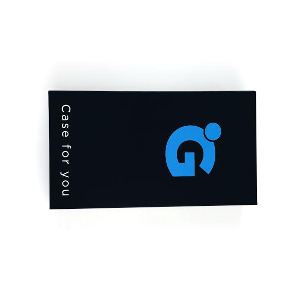 Flip Lid Gift Box with Magnet Custom Cardboard Packaging phone Cases box with Logo