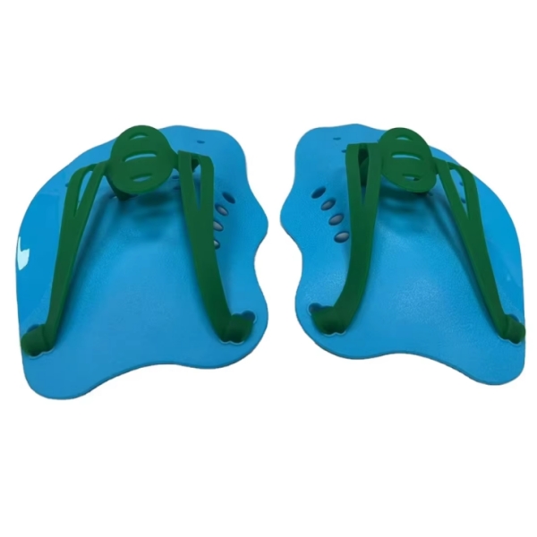 Durable PP Silicone Swimming Hand Paddles With Custom Logo For Swim Training