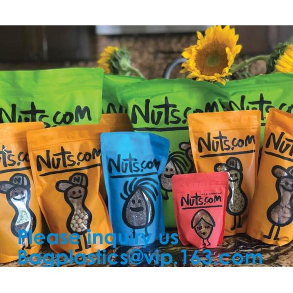 Standing Up Aluminum Zipper Packaging Pouch Bag For Dried Food,Standing Up Aluminum Zipper Packaging Pouch Bag For Dried
