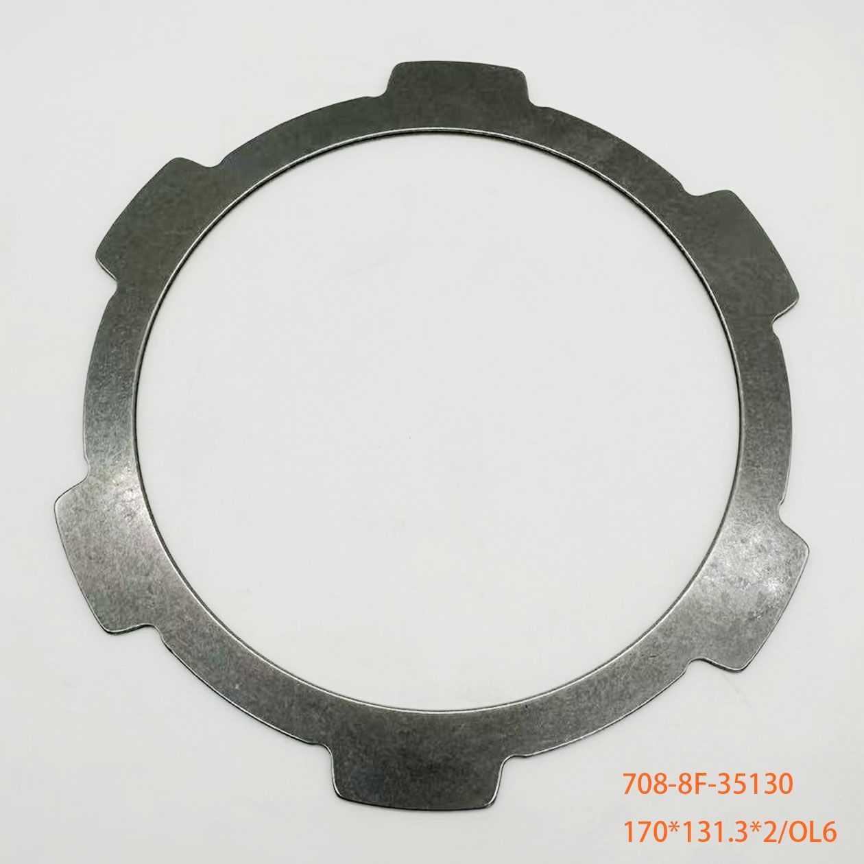 708‑8F‑35130 Heavy Duty Steel Plate Friction Plate PC200‑6 PC200‑7 Excavator Spare Parts