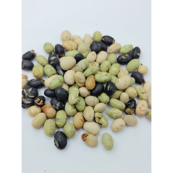Triple Bean Blend Mixed Roasted Beans Lightly Salted Low-Oil Crispy Soya Snacks Healthy Plant Protein Treat For Breakfast Fitness Gift Supermarket Wholesale Importers