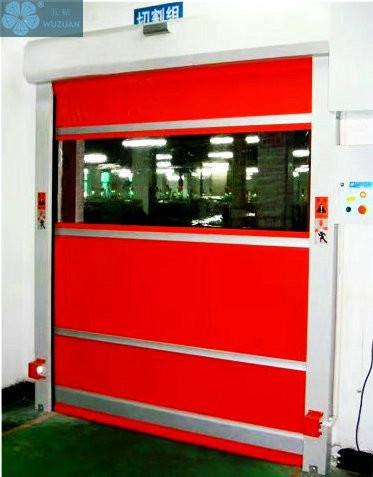 portas do obturador do rolo do PVC de 1.2mm DIN4102 B1 2.G