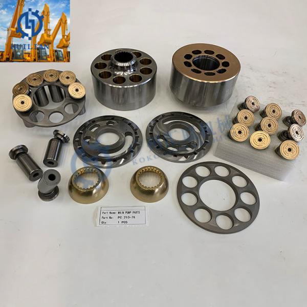 Komatsu PC210 PC220 PC230 PC240 Piezas de la bomba hidráulica de la excavadora Guía de bolas Bloque de cilindros Zapata de pistón Placa de retención Placa de válvulas