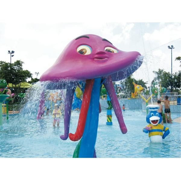 aqua park equipment swimming pool play equipment jellyfish water spray
