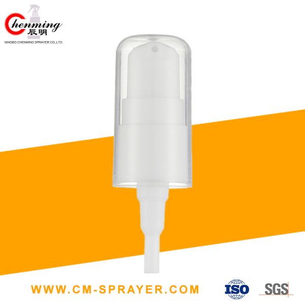 20mm 18mm white black treatment pump 20 410 18/410 cosmetic for skin cream 4 oz