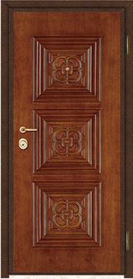 Italy steel wood security armored door