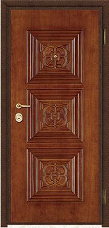 Italy steel wood security armored door