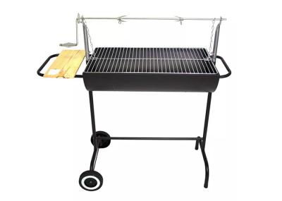 Simple Charcoal Grill Bbq Barbecue Easy To Use Half Oil Drum Outdoor Barbecue