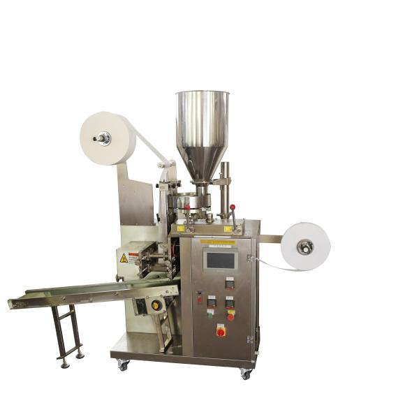 Tea bag packing machine and double chamber tea bag packing machine green tea bag packing machine