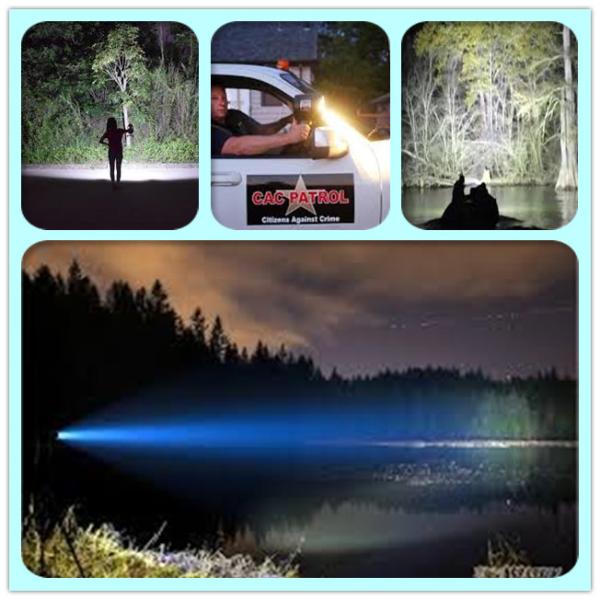 Фара СИД 1500 люменов Хандхэльд, на открытом воздухе перезаряжаемые прожектор звероловства