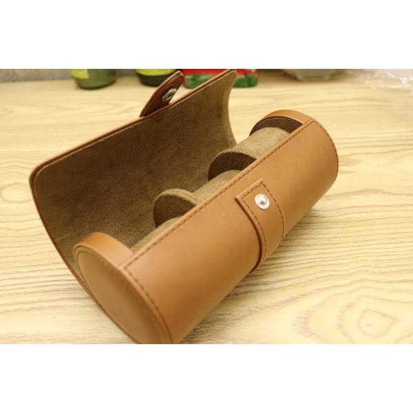 3Pcs Watch Roll-Pu Leather Watch Roll Customized Logo Sample Time 5-7days