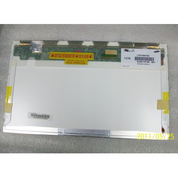panel LCD LTN140AT02 del ordenador portátil de 14,0 pulgadas con 1366 * 768
