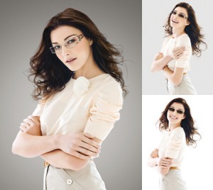 Outdoor Prescription Photochromic Lenses Blank , Grey / Brown Transition Lenses