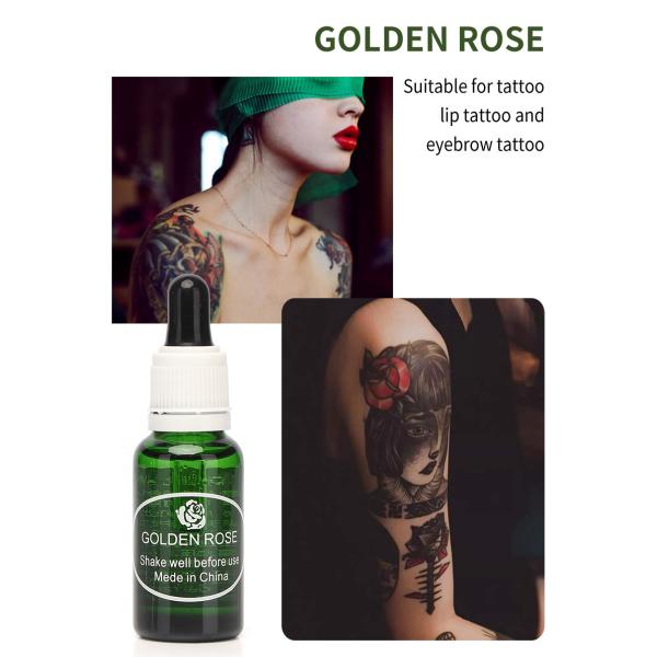 Golden Rose Microblading Tattoo Anesthetic Liquid For Semi-permanent Makeup Pain Relief 20ml/bottle