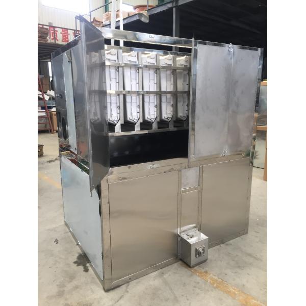 Commercial Combined Type Automatic Ice Cube Maker with 300Kg Ice Storage Capacity