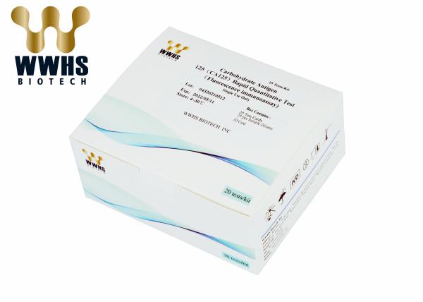 WWHS Assay FIA POCT Test Kit CA125 Rapid Test CE Approval