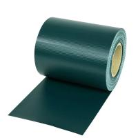 Verde cinza Decorativo Jardim Faixa vedação Privacidade 450gsm PVC Faixa vedação Screen Roll