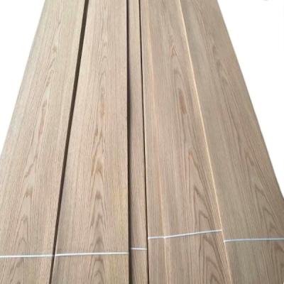 Hardwood Paper Backed Wood Veneer Sheets 1250*2500mm Natural Red Oak Panel
