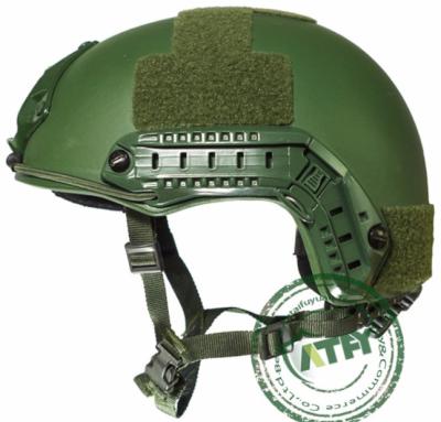 Bulletproof Fast Military Combat Helmet Green Nij Iiia