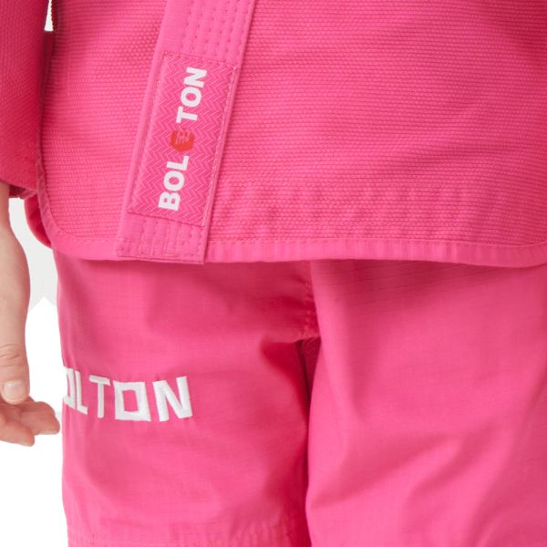 OEM 100% Cotton 380GSM Pearl Weave BJJ Kimono Brazilian Jiu Jitsu Gi for Children