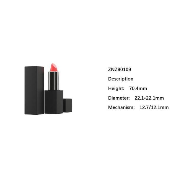 Vacuum Metalized Lipstick Eco Cosmetic Packaging 70.4mm Height
