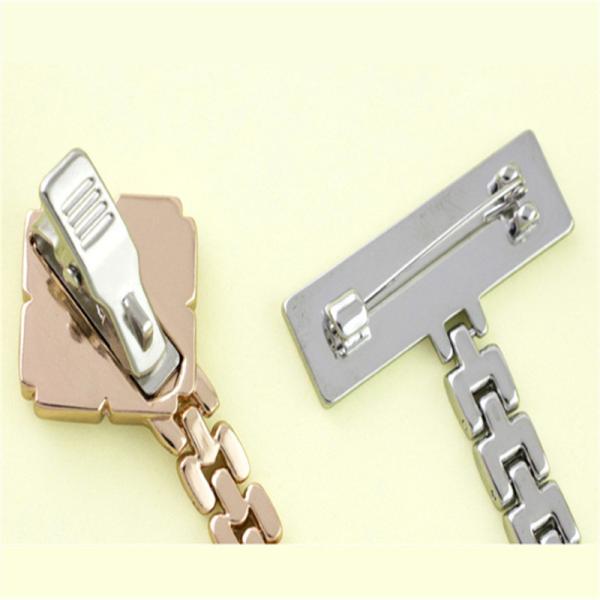 Alloy Fob Watch For Nurses , 3ATM Waterproof Pocket Fob Watches