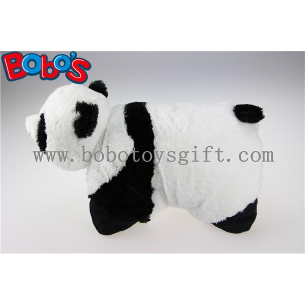 Plush Stuffed Pillow Cute Panda Shape Cartoon Travel Pillow Cushion