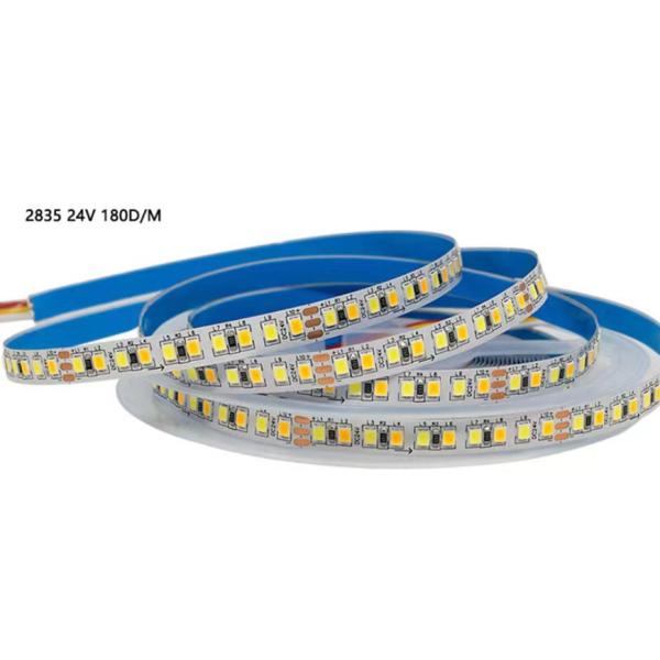 Прокладка 180LEDs/M СИД цветовой температуры цвета двойника CCT регулируемая для декоративного освещения