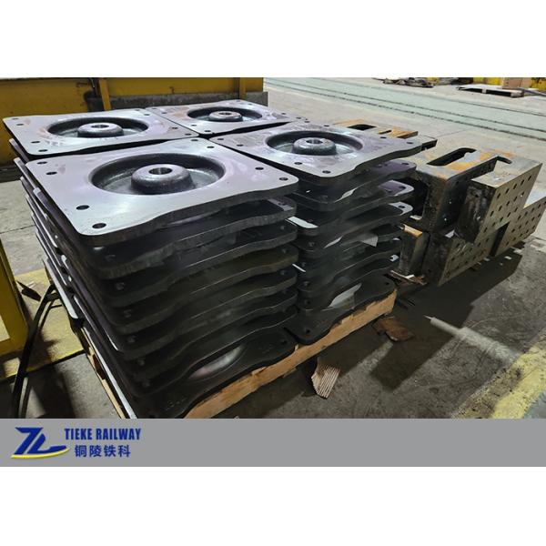 Ковальная стальная грузовая машина корпус верхняя центральная плита железнодорожная поворотная плита