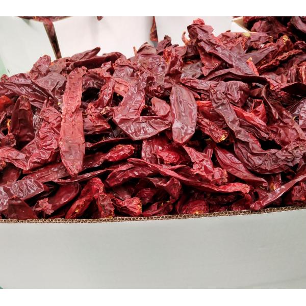 8000SHU Органические высушенные перцы Guajillo Chili 10 до 20см запечатанный вакуумом мешок