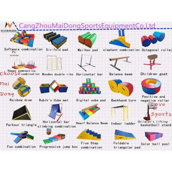 Fitness Equipment Wooden Tripod for Children's Parkour Training and Sensory Development