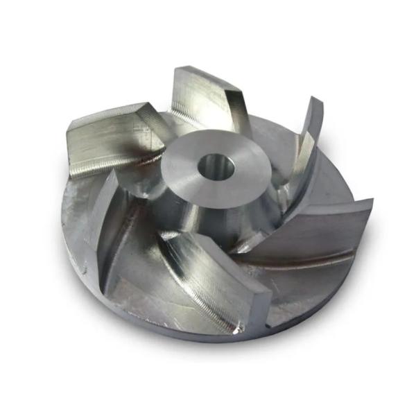 OEM Aluminum Casting A356 ZL101A Parts For Centrifugal Impeller Investment Casting