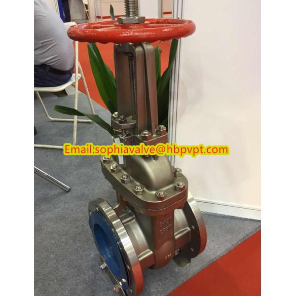 ASME B16.34 CF8M stainless steel gate valve