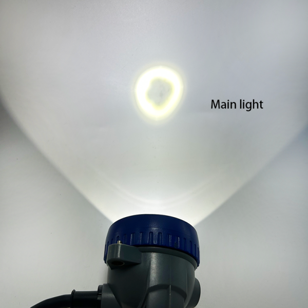 High Brightness Rechargeable LED Mining Lamps with IP67 Waterproof Rating Providing 10000lux Illumination for Coal Mining