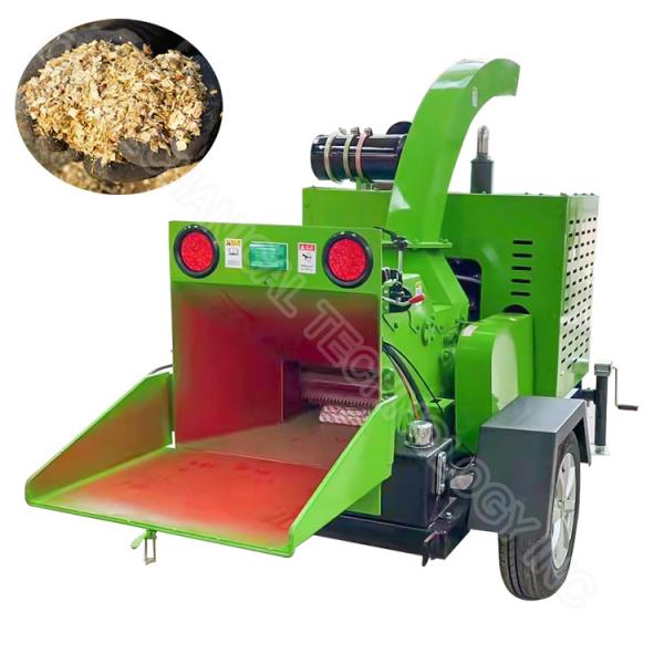 Wood branch shredder wood chipper machine diesel wood shredder wood shredder machine