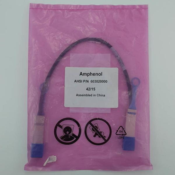 Amphenol AHSI QSFP+ 30AWG,0.5 meter, passive 603020000